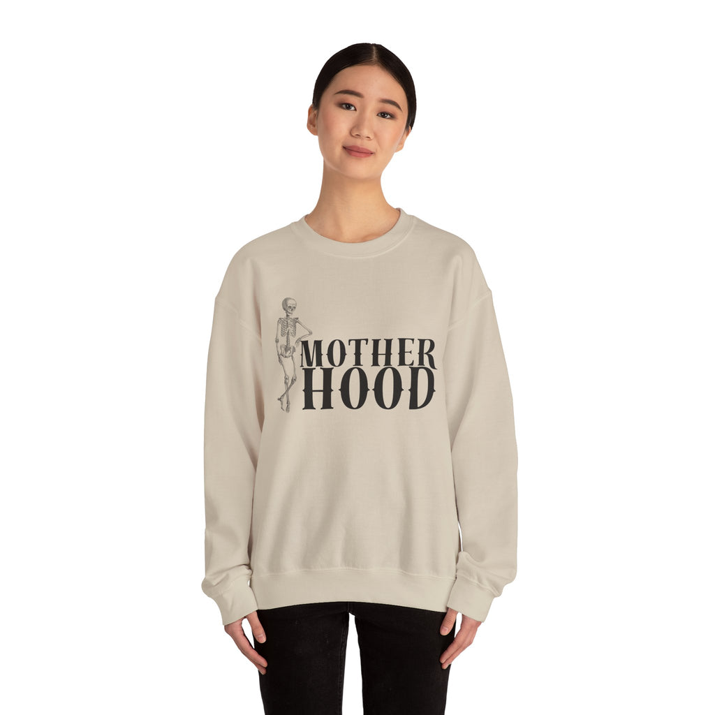 Motherhood Crewneck Sweatshirt – Stylish Mom Graphic Pullover