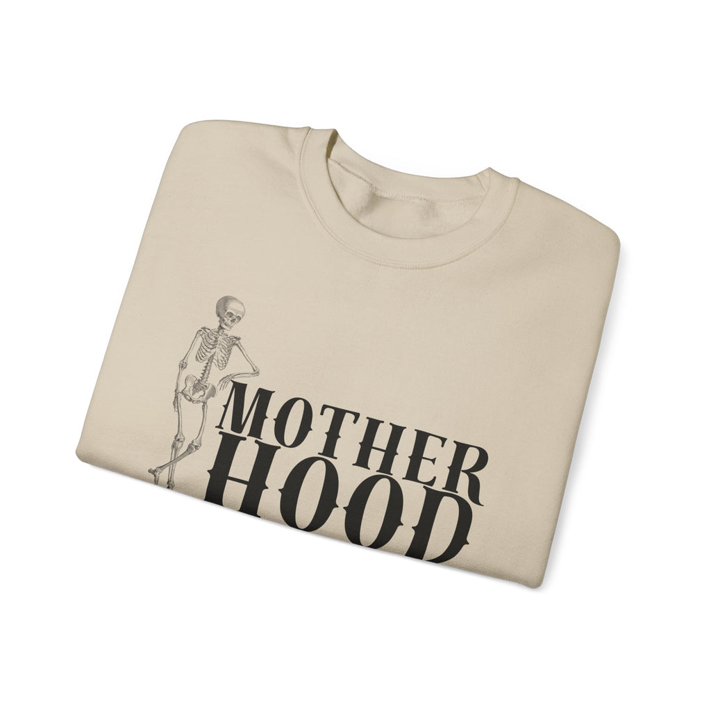Motherhood Crewneck Sweatshirt – Stylish Mom Graphic Pullover