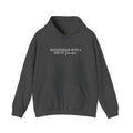 Hoodie — "Motherhood With a Side of Venison" Deer Mom Graphic Hoodie