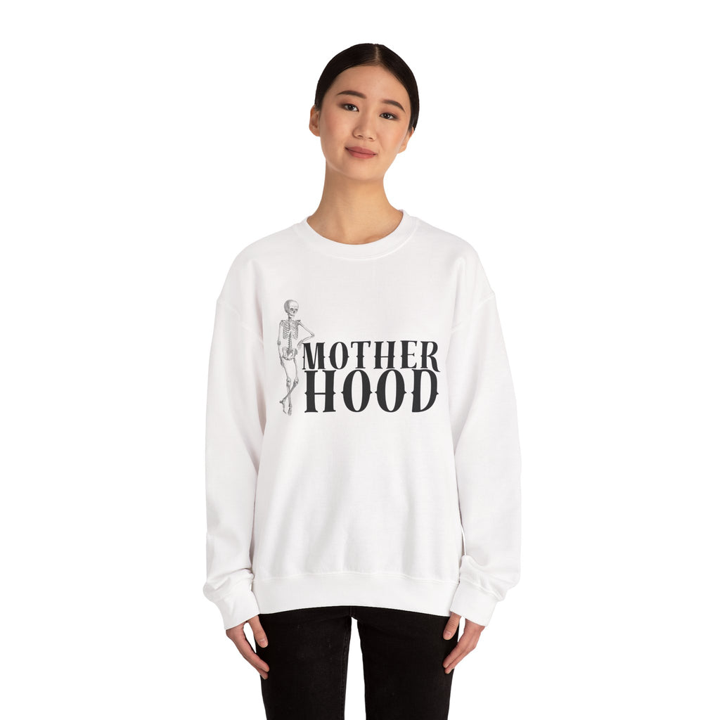 Motherhood Crewneck Sweatshirt – Stylish Mom Graphic Pullover
