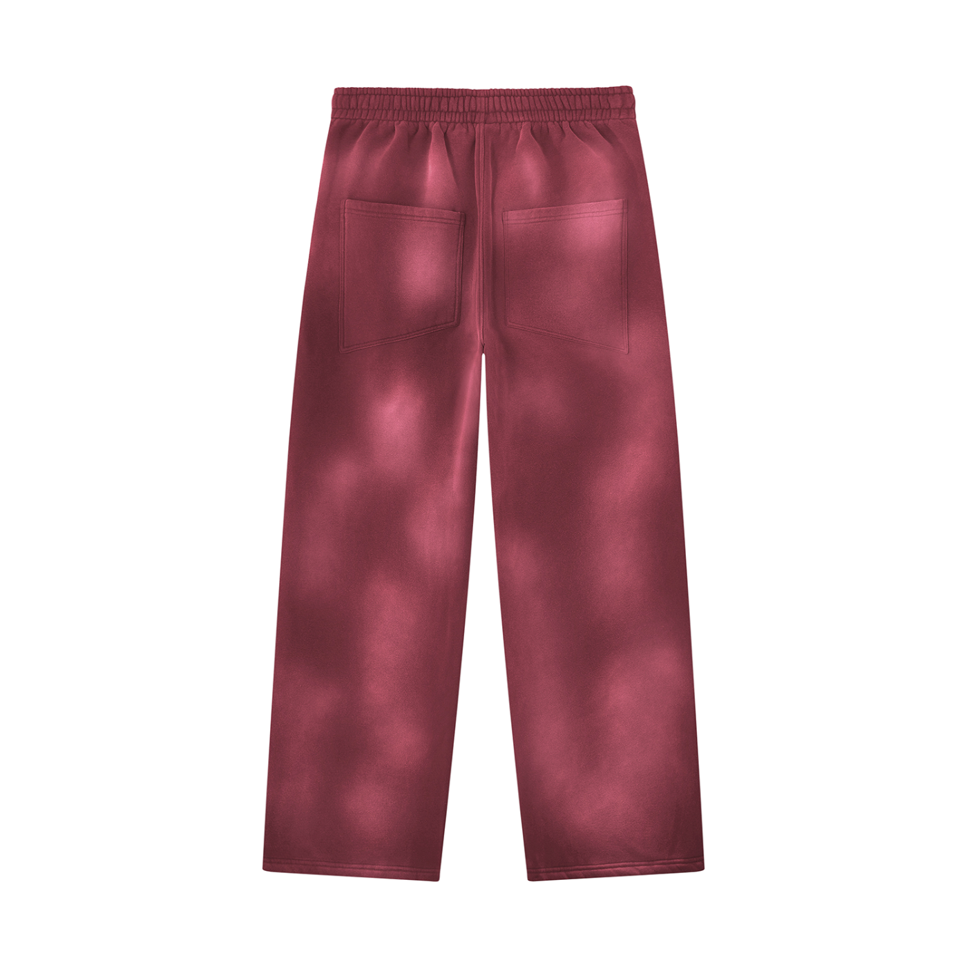 Beneath The Mom Bun — Sunfade Wide Leg Fleece Sweatpants