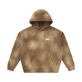 Beneath The Mom Bun — Sunfade Frayed Fleece Hoodie