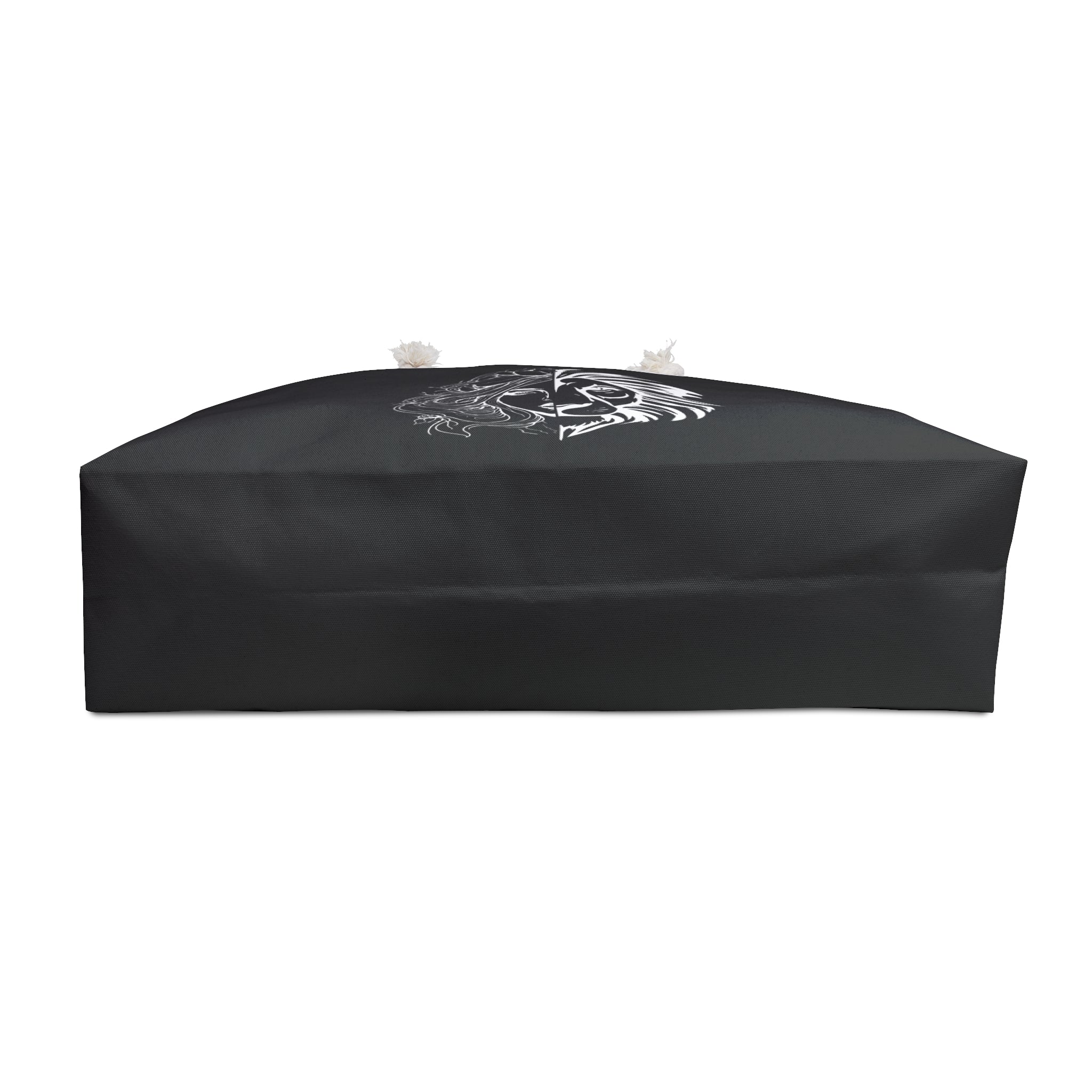 Lioness & Mother Weekender Bag — Black Graphic Travel Tote