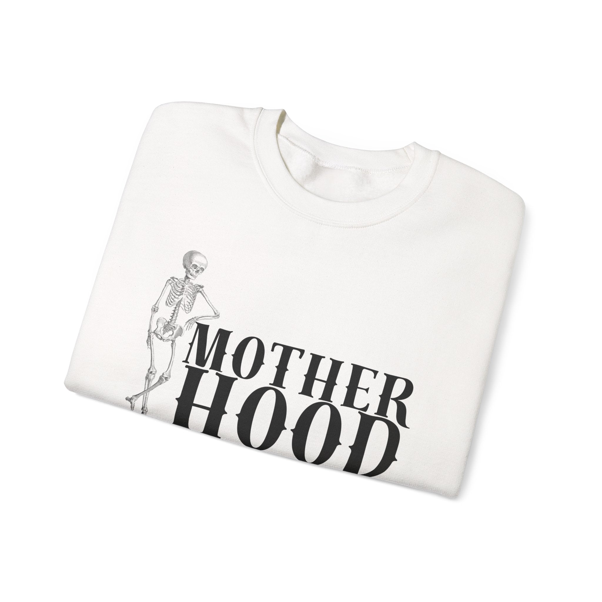 Motherhood Crewneck Sweatshirt – Stylish Mom Graphic Pullover