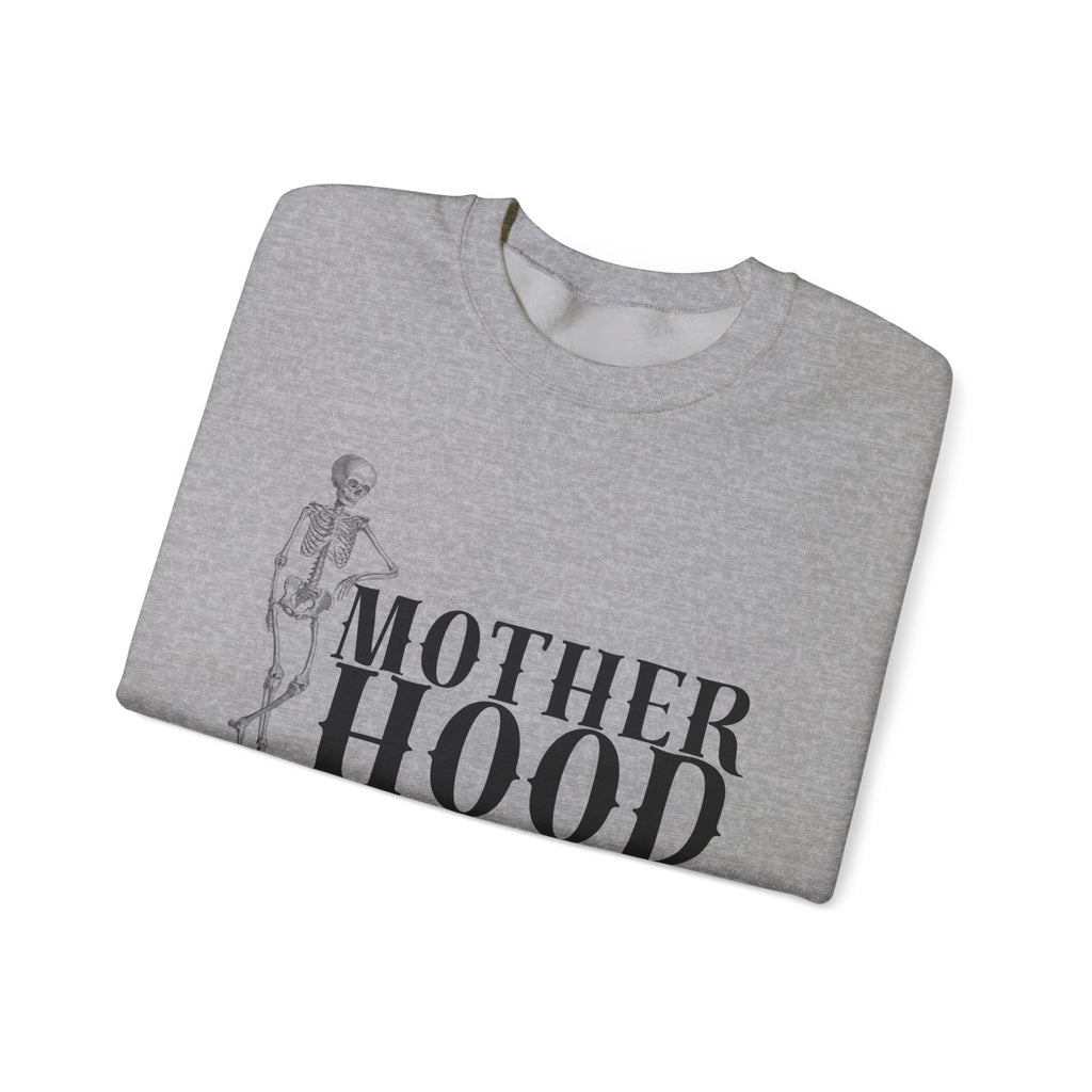 Motherhood Crewneck Sweatshirt – Stylish Mom Graphic Pullover