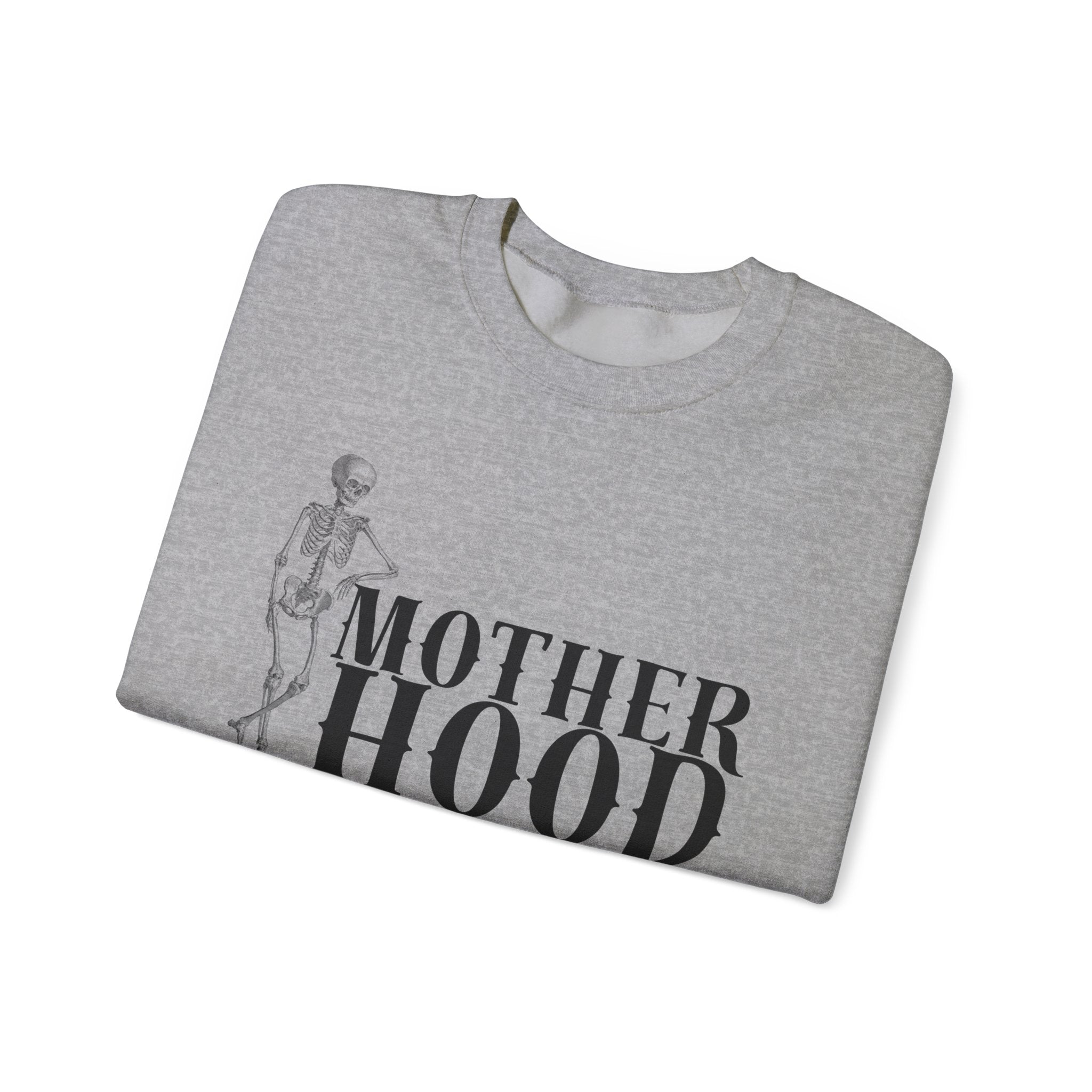 Motherhood Crewneck Sweatshirt – Stylish Mom Graphic Pullover